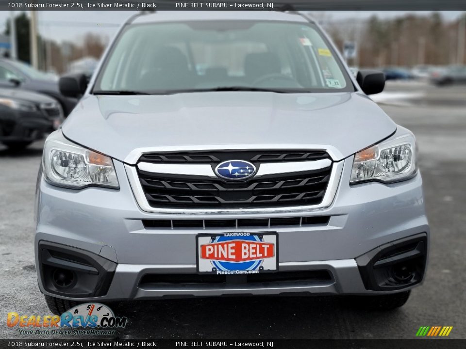 2018 Subaru Forester 2.5i Ice Silver Metallic / Black Photo #12