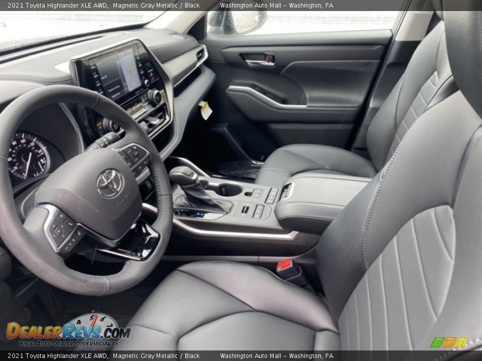 2021 Toyota Highlander XLE AWD Magnetic Gray Metallic / Black Photo #4