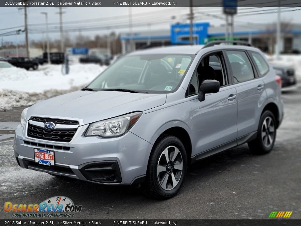 2018 Subaru Forester 2.5i Ice Silver Metallic / Black Photo #13