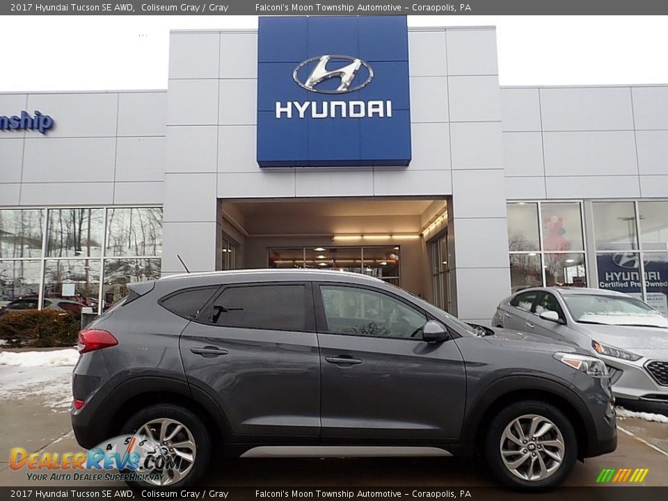 2017 Hyundai Tucson SE AWD Coliseum Gray / Gray Photo #1