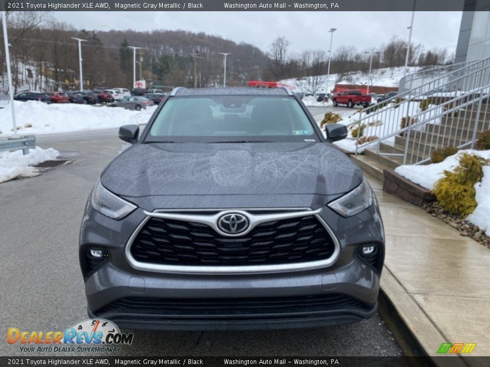 2021 Toyota Highlander XLE AWD Magnetic Gray Metallic / Black Photo #12