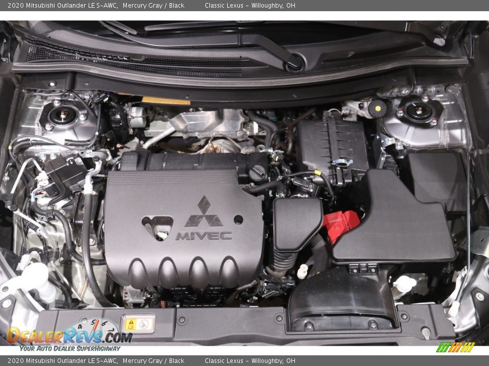 2020 Mitsubishi Outlander LE S-AWC 2.4 Liter SOHC 16-Valve MIVEC 4 Cylinder Engine Photo #23