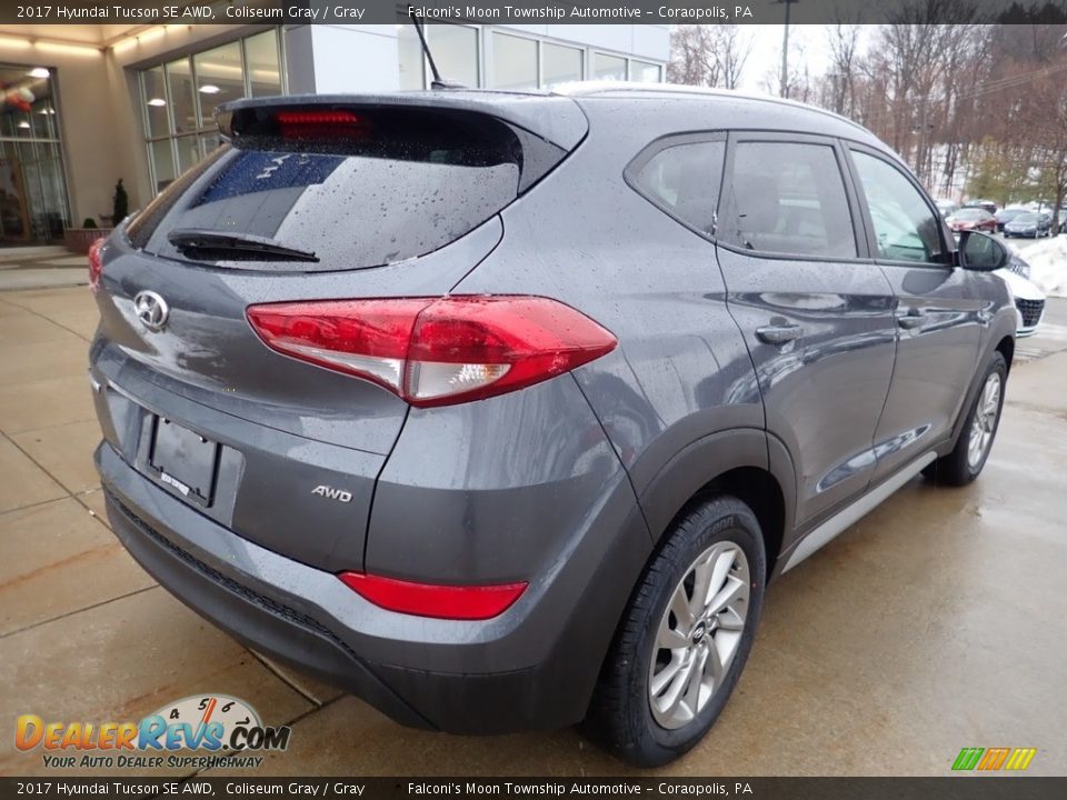 2017 Hyundai Tucson SE AWD Coliseum Gray / Gray Photo #2