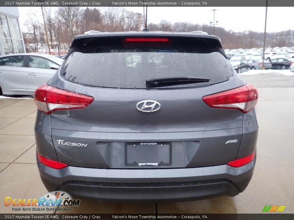 2017 Hyundai Tucson SE AWD Coliseum Gray / Gray Photo #3