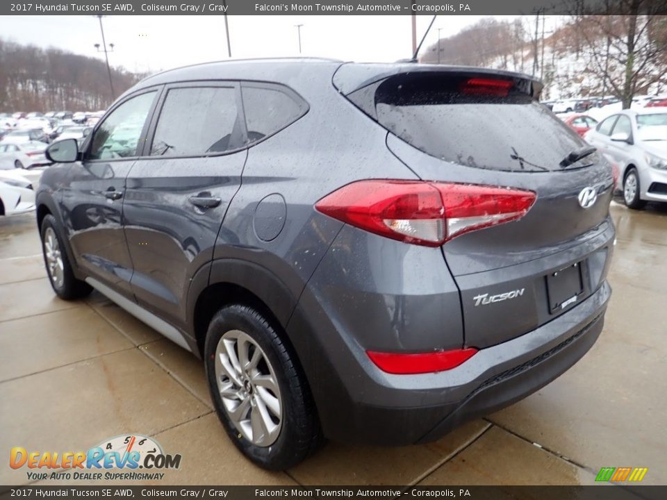 2017 Hyundai Tucson SE AWD Coliseum Gray / Gray Photo #5