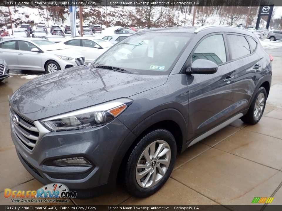 2017 Hyundai Tucson SE AWD Coliseum Gray / Gray Photo #7