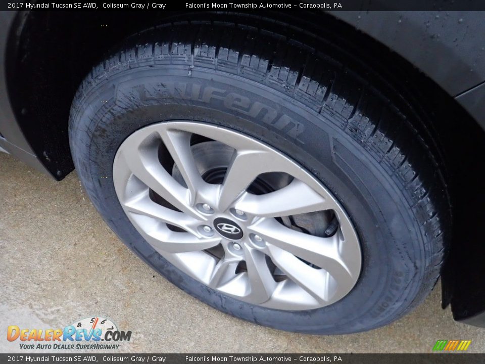 2017 Hyundai Tucson SE AWD Coliseum Gray / Gray Photo #10