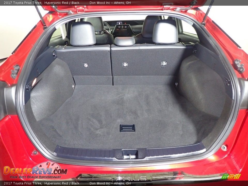 2017 Toyota Prius Three Hypersonic Red / Black Photo #16