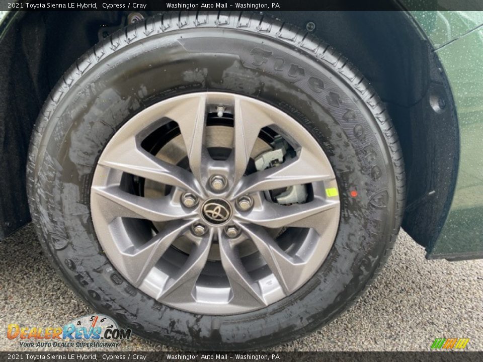2021 Toyota Sienna LE Hybrid Wheel Photo #36