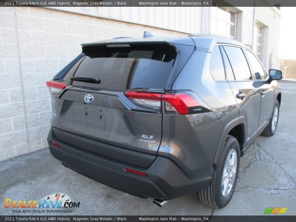 2021 Toyota RAV4 XLE AWD Hybrid Magnetic Gray Metallic / Black Photo #3