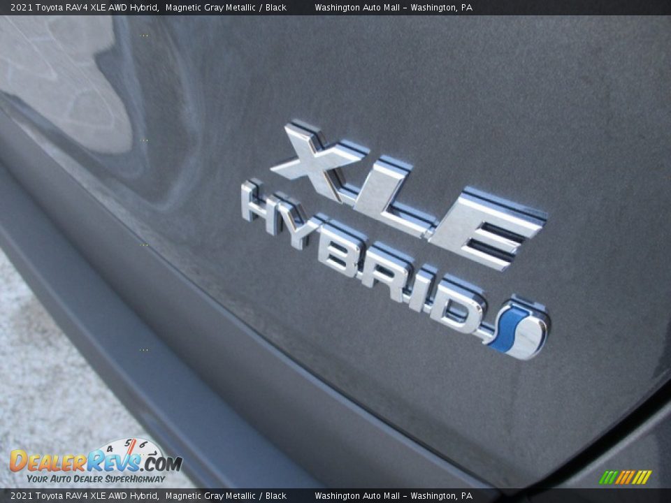 2021 Toyota RAV4 XLE AWD Hybrid Magnetic Gray Metallic / Black Photo #4