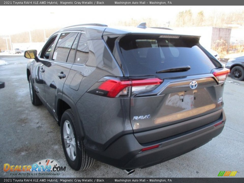 2021 Toyota RAV4 XLE AWD Hybrid Magnetic Gray Metallic / Black Photo #5