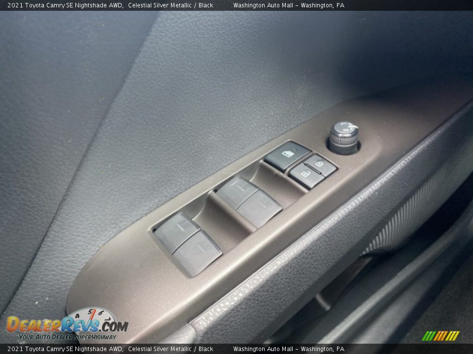 2021 Toyota Camry SE Nightshade AWD Celestial Silver Metallic / Black Photo #20