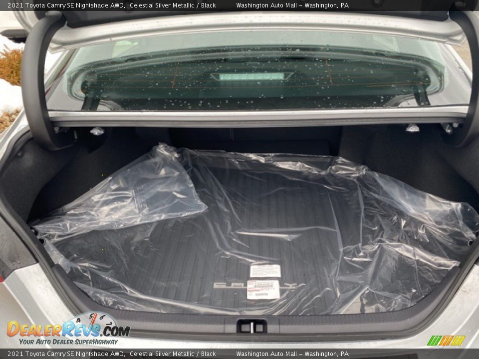 2021 Toyota Camry SE Nightshade AWD Celestial Silver Metallic / Black Photo #28
