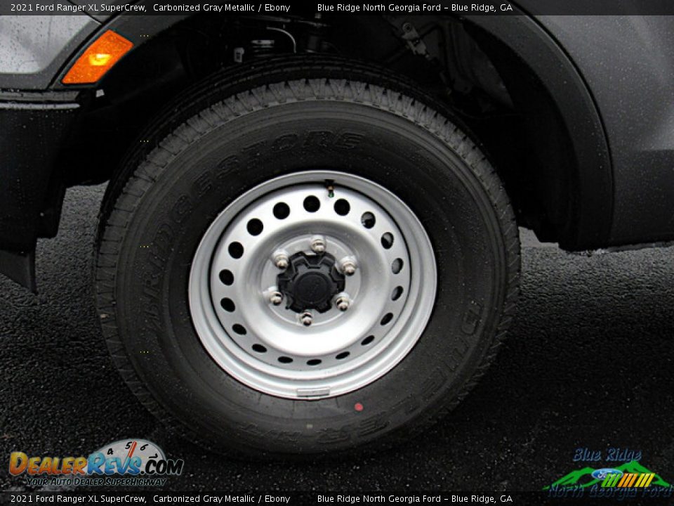 2021 Ford Ranger XL SuperCrew Carbonized Gray Metallic / Ebony Photo #9