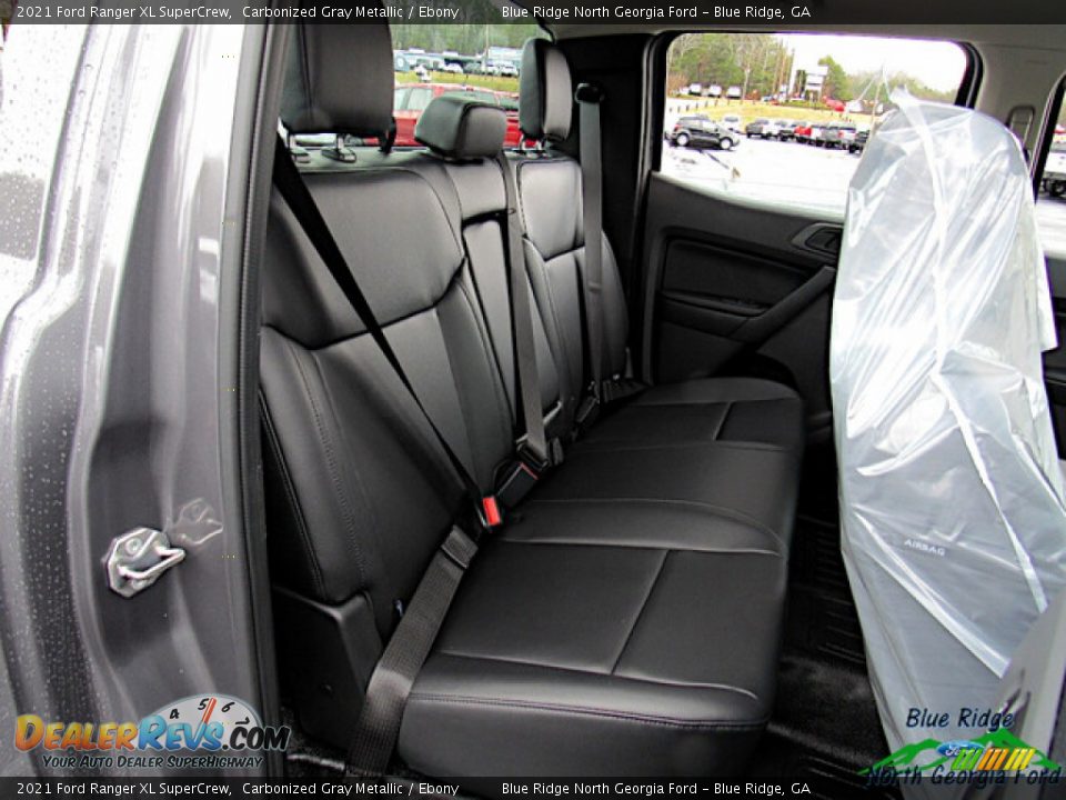 2021 Ford Ranger XL SuperCrew Carbonized Gray Metallic / Ebony Photo #13