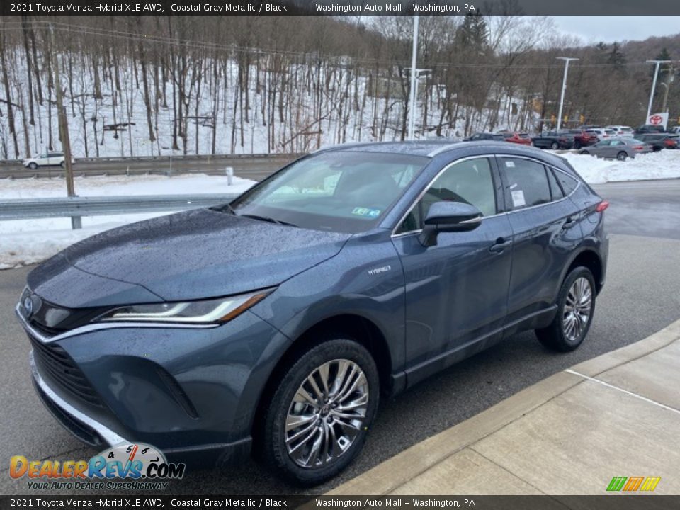 2021 Toyota Venza Hybrid XLE AWD Coastal Gray Metallic / Black Photo #12