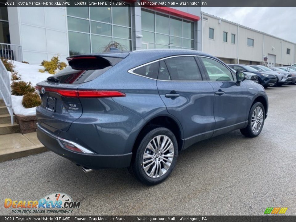 2021 Toyota Venza Hybrid XLE AWD Coastal Gray Metallic / Black Photo #13