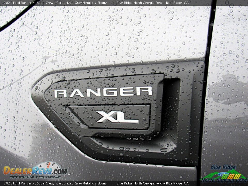 2021 Ford Ranger XL SuperCrew Carbonized Gray Metallic / Ebony Photo #29