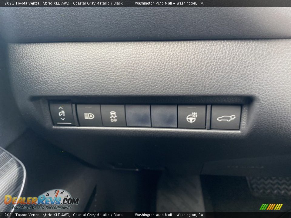 2021 Toyota Venza Hybrid XLE AWD Coastal Gray Metallic / Black Photo #20