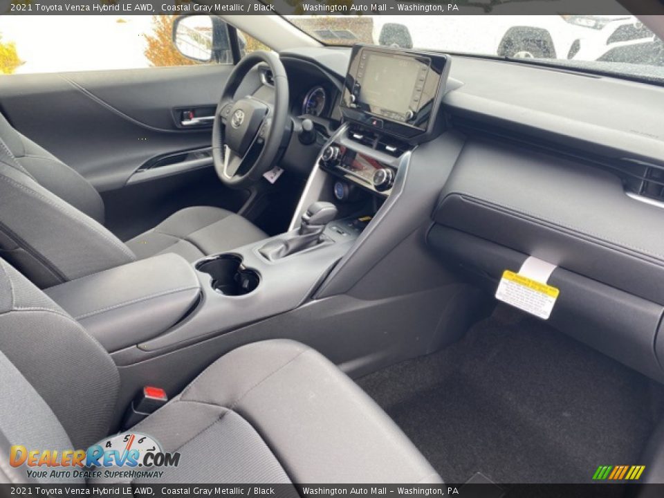 2021 Toyota Venza Hybrid LE AWD Coastal Gray Metallic / Black Photo #10