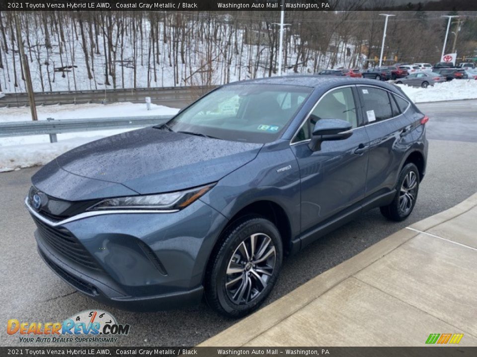 2021 Toyota Venza Hybrid LE AWD Coastal Gray Metallic / Black Photo #12