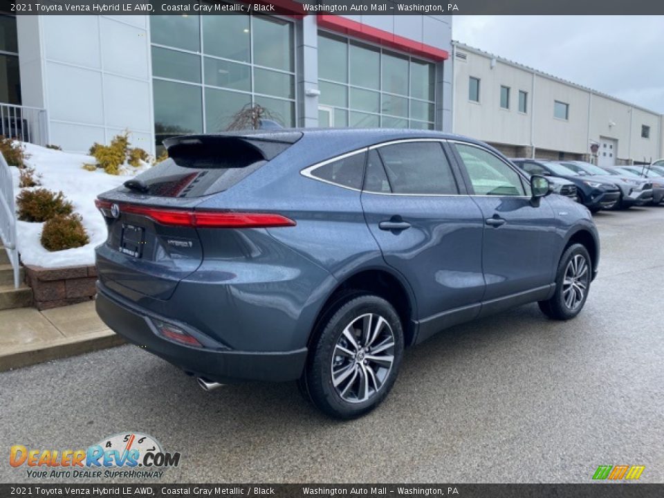 2021 Toyota Venza Hybrid LE AWD Coastal Gray Metallic / Black Photo #13