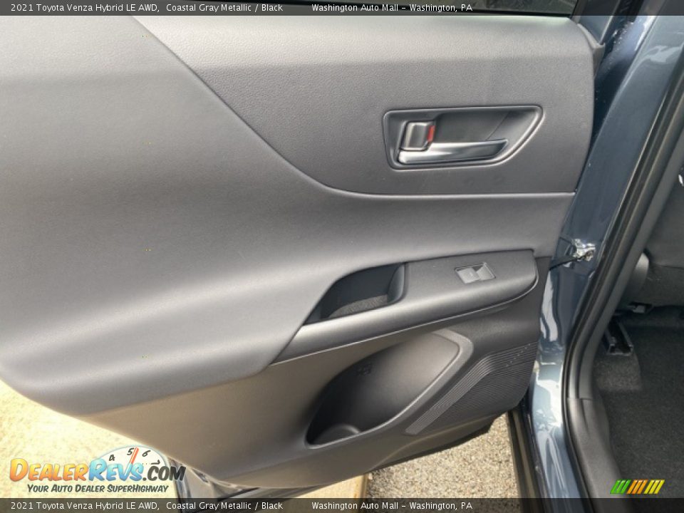 2021 Toyota Venza Hybrid LE AWD Coastal Gray Metallic / Black Photo #26