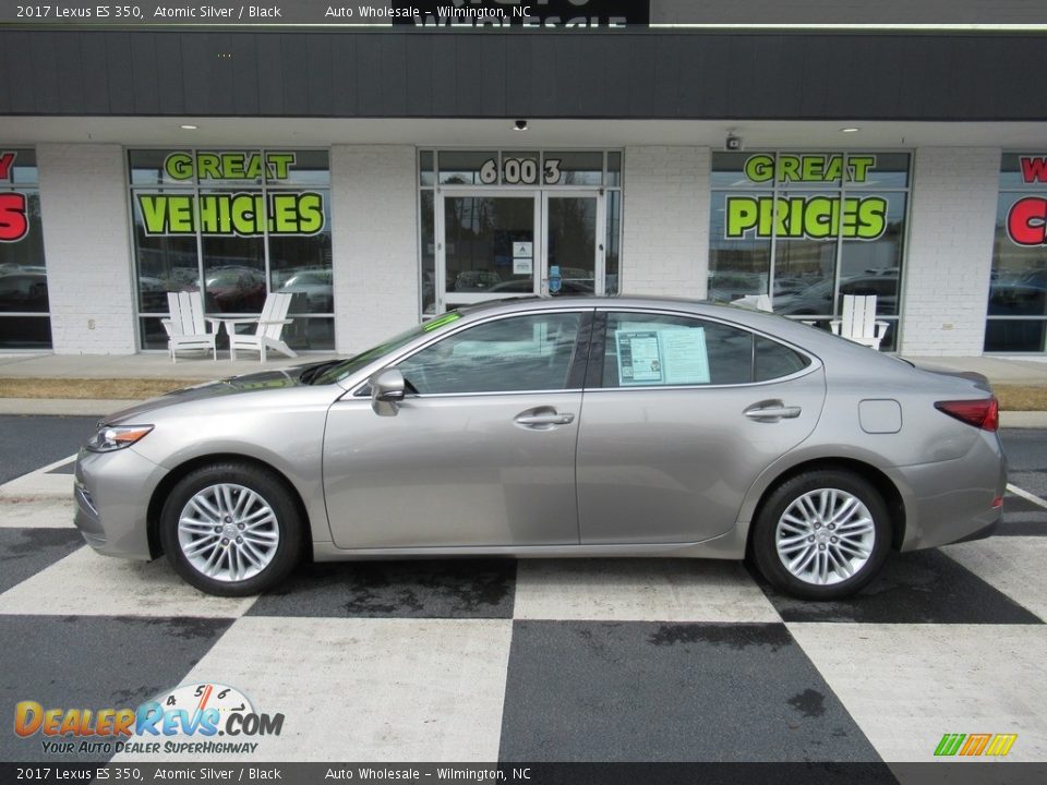 2017 Lexus ES 350 Atomic Silver / Black Photo #1