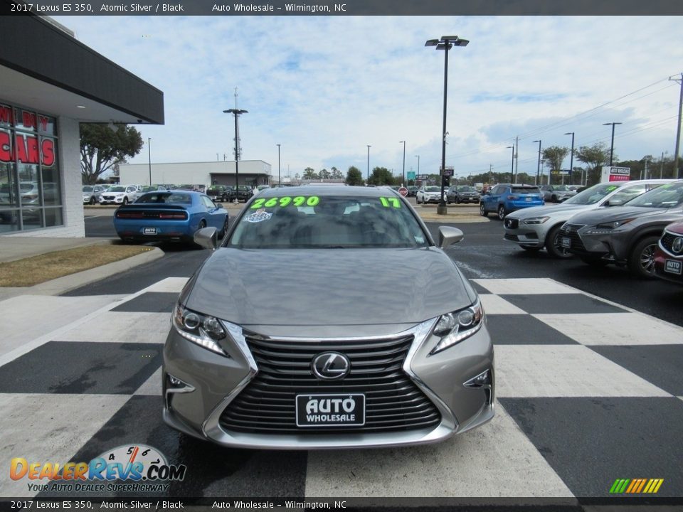 2017 Lexus ES 350 Atomic Silver / Black Photo #2