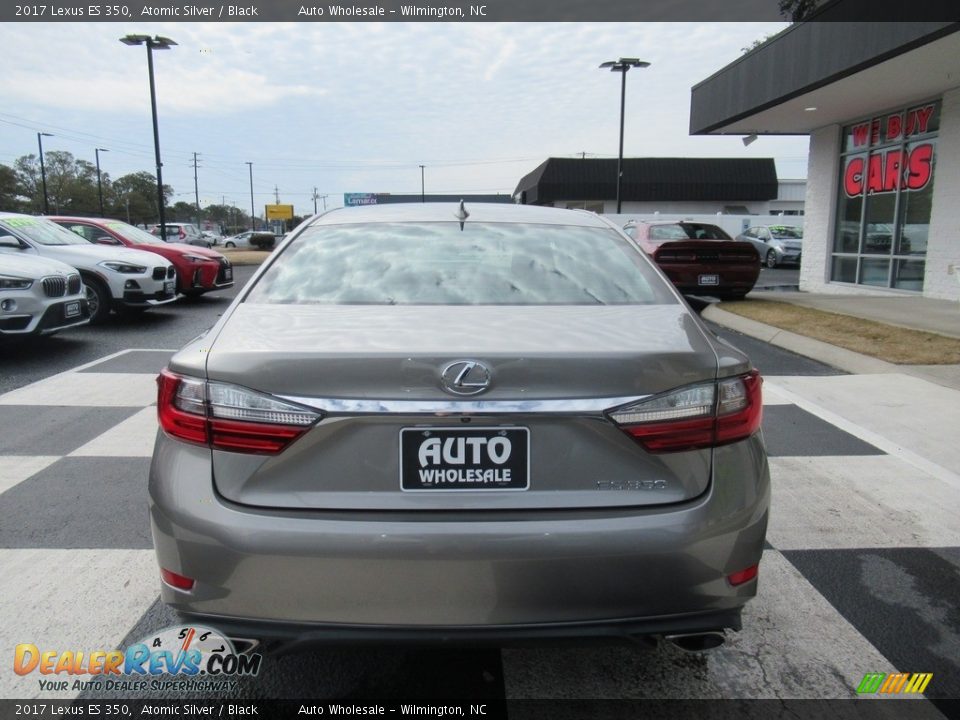 2017 Lexus ES 350 Atomic Silver / Black Photo #4