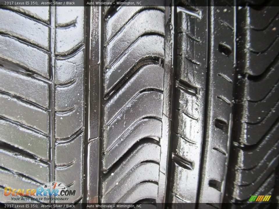 2017 Lexus ES 350 Atomic Silver / Black Photo #9