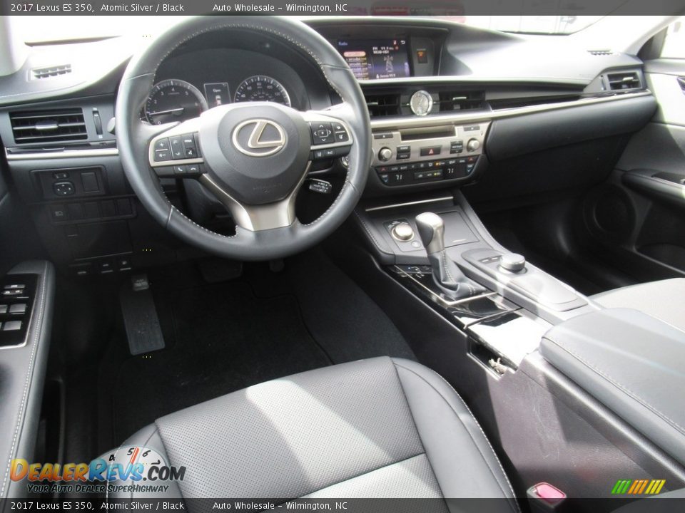 2017 Lexus ES 350 Atomic Silver / Black Photo #15