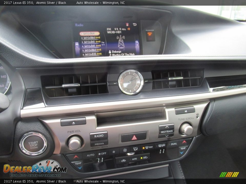 2017 Lexus ES 350 Atomic Silver / Black Photo #17