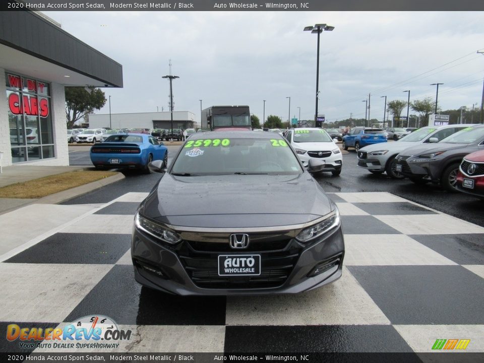 2020 Honda Accord Sport Sedan Modern Steel Metallic / Black Photo #2