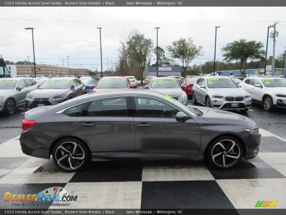 2020 Honda Accord Sport Sedan Modern Steel Metallic / Black Photo #3