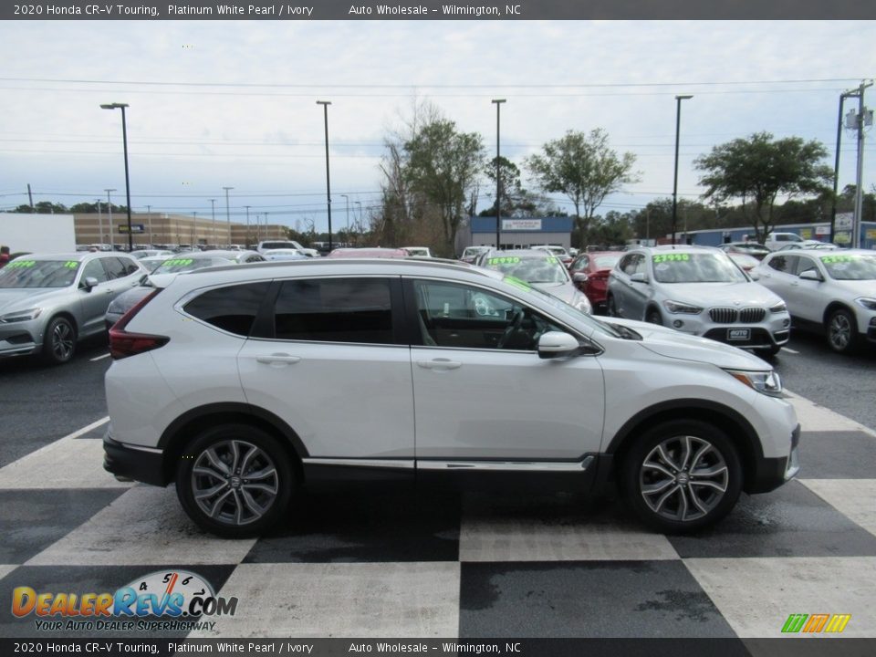 2020 Honda CR-V Touring Platinum White Pearl / Ivory Photo #3