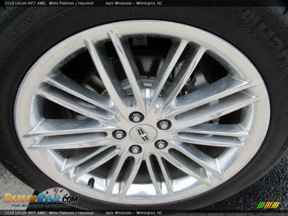 2018 Lincoln MKT AWD White Platinum / Hazelnut Photo #7