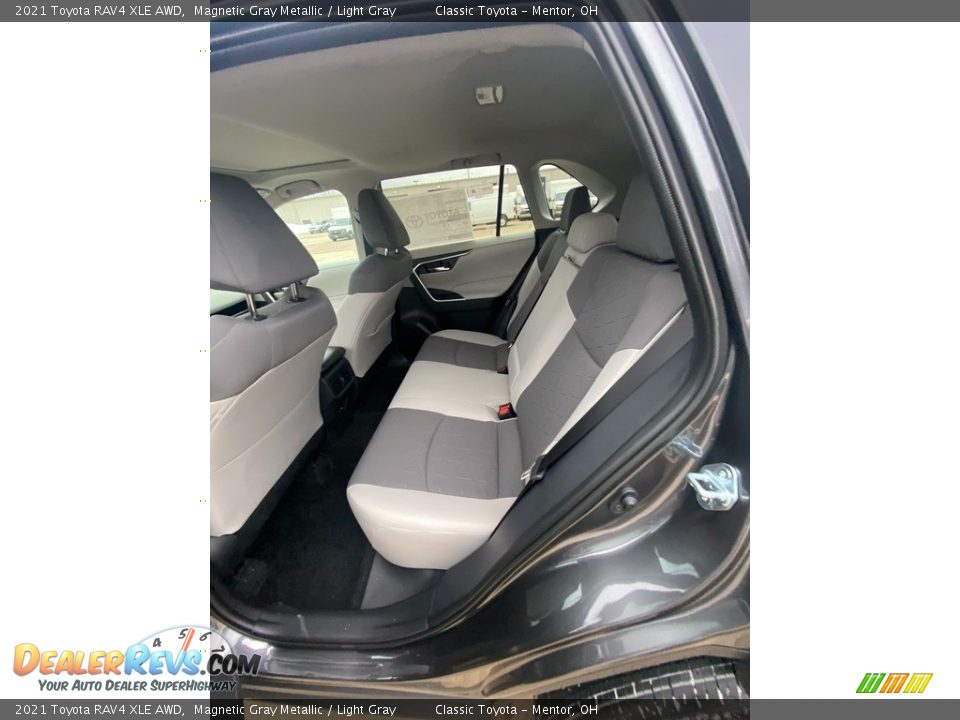 2021 Toyota RAV4 XLE AWD Magnetic Gray Metallic / Light Gray Photo #3
