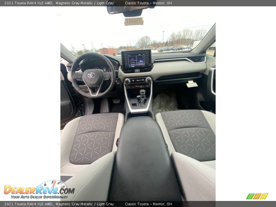 2021 Toyota RAV4 XLE AWD Magnetic Gray Metallic / Light Gray Photo #4