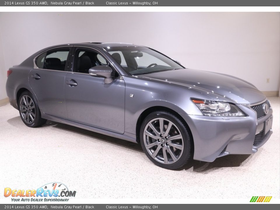 2014 Lexus GS 350 AWD Nebula Gray Pearl / Black Photo #1