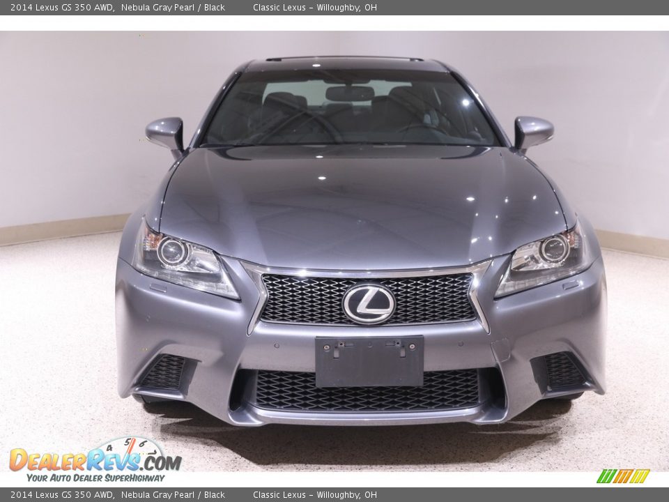 2014 Lexus GS 350 AWD Nebula Gray Pearl / Black Photo #2