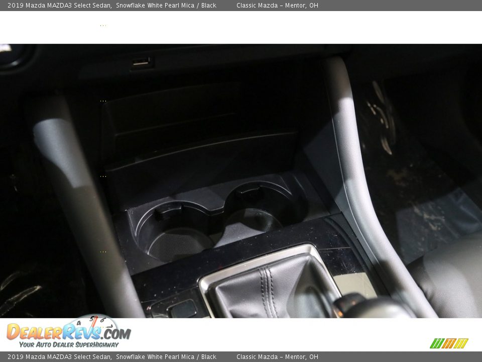 2019 Mazda MAZDA3 Select Sedan Snowflake White Pearl Mica / Black Photo #15