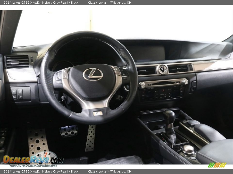 2014 Lexus GS 350 AWD Nebula Gray Pearl / Black Photo #6