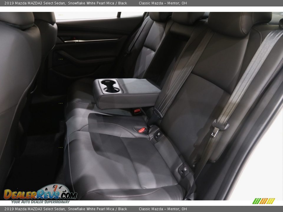 2019 Mazda MAZDA3 Select Sedan Snowflake White Pearl Mica / Black Photo #19