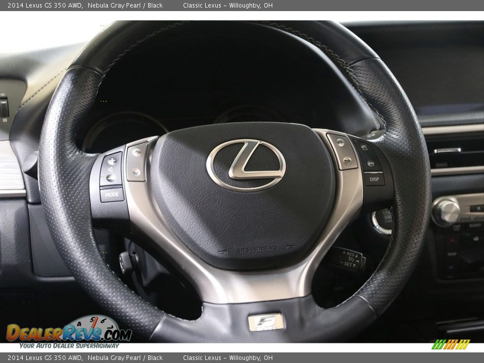 2014 Lexus GS 350 AWD Nebula Gray Pearl / Black Photo #7