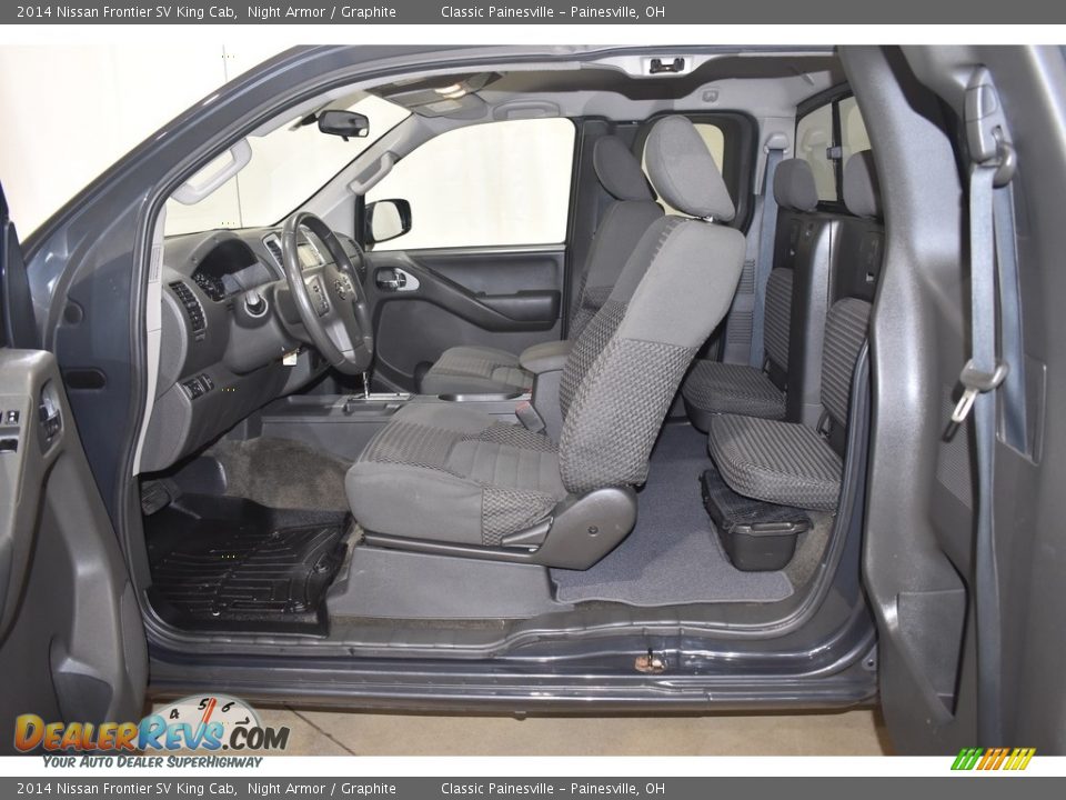 Graphite Interior - 2014 Nissan Frontier SV King Cab Photo #7