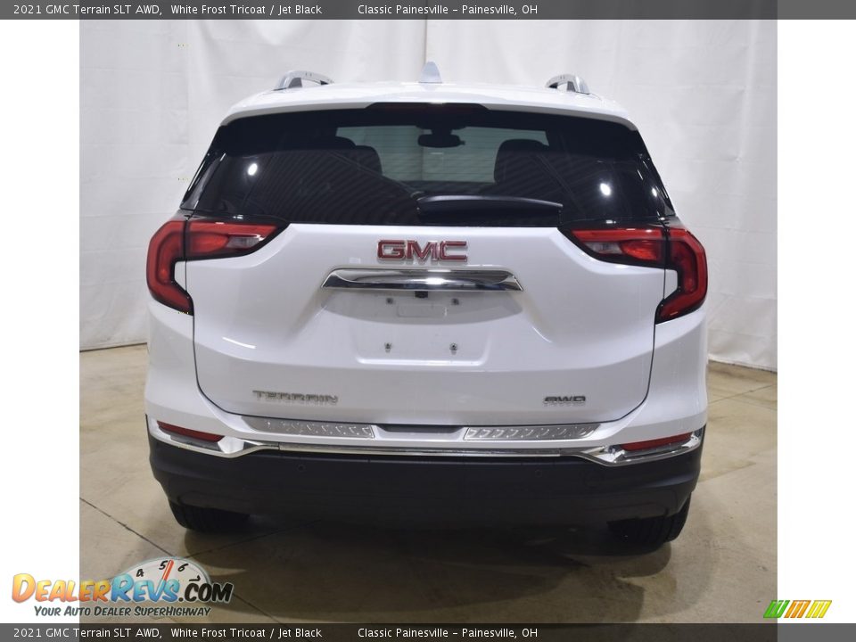 2021 GMC Terrain SLT AWD White Frost Tricoat / Jet Black Photo #3