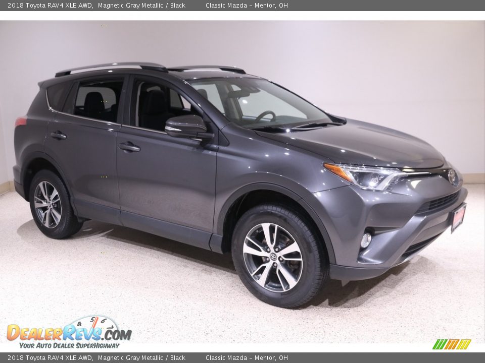 2018 Toyota RAV4 XLE AWD Magnetic Gray Metallic / Black Photo #1