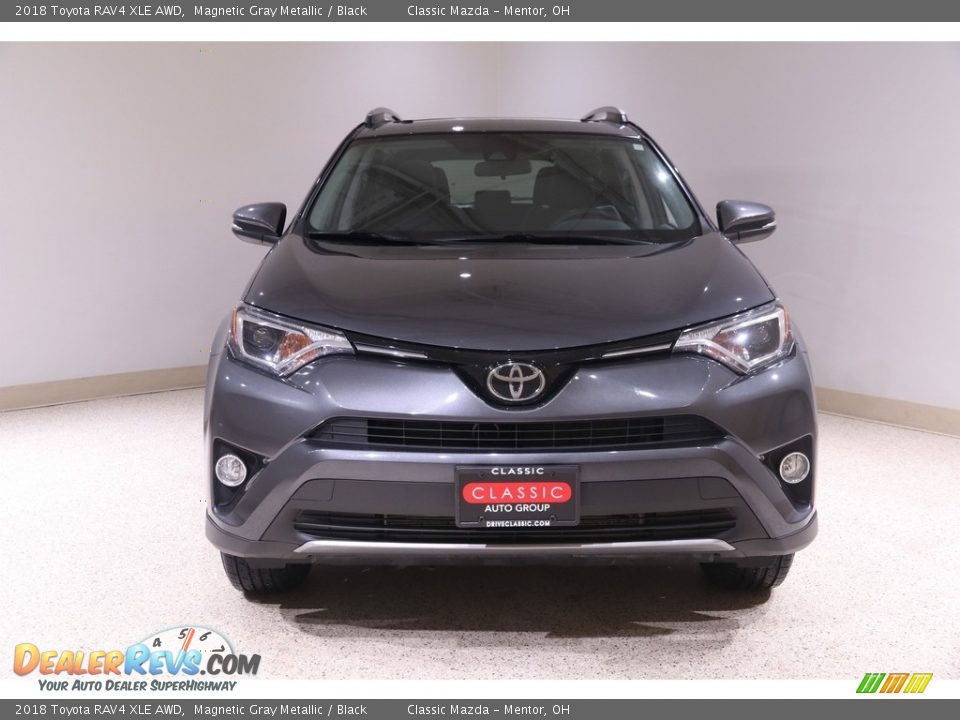 2018 Toyota RAV4 XLE AWD Magnetic Gray Metallic / Black Photo #2